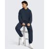 image:imageG4Free Smoofit Fleece Lined Hoodies Pullover for Men Warm Casual Fashion Sweatshirts with Pockets Fall WinterDark Blue