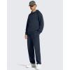 image:imageG4Free Smoofit Fleece Lined Hoodies Pullover for Men Warm Casual Fashion Sweatshirts with Pockets Fall WinterDark Blue