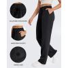 image:imageG4Free Smoofit Modal Soft Wide Leg Sweatpants Yoga Pants with Pockets Drawcord Casual Lounge PantsBlack