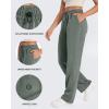image:imageG4Free Smoofit Modal Soft Wide Leg Sweatpants Yoga Pants with Pockets Drawcord Casual Lounge PantsGray Sage