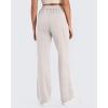 image:imageG4Free Smoofit Modal Soft Wide Leg Sweatpants Yoga Pants with Pockets Drawcord Casual Lounge PantsMocha