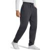 image:imageG4Free Flurrylux Men Fleece Lined Sweatpants Drawstring Cotton Warm Straight Leg Casual Track Pants with PocketsDark Gray