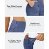 image:imageG4Free EverGoing Dressy Casual Shorts for Women 5 High Waisted Summer Lounge Pleated Shorts with PocketsDenim Blue