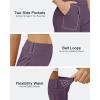 image:imageG4Free EverGoing Dressy Casual Shorts for Women 5 High Waisted Summer Lounge Pleated Shorts with PocketsGrape Purple