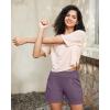 image:imageG4Free EverGoing Dressy Casual Shorts for Women 5 High Waisted Summer Lounge Pleated Shorts with PocketsGrape Purple