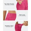 image:imageG4Free EverGoing Dressy Casual Shorts for Women 5 High Waisted Summer Lounge Pleated Shorts with PocketsHot Pink