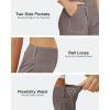 image:imageG4Free EverGoing Dressy Casual Shorts for Women 5 High Waisted Summer Lounge Pleated Shorts with PocketsTaupe
