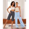 image:imageG4Free Wide Leg Pants for Women Loose Yoga Pants with Pockets PetiteRegularTall Stretch Casual Lounge PantsBaby Blue