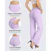 image:imageG4Free Wide Leg Pants for Women Loose Yoga Pants with Pockets PetiteRegularTall Stretch Casual Lounge PantsLavender