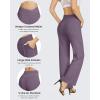image:imageG4Free Wide Leg Pants for Women Loose Yoga Pants with Pockets PetiteRegularTall Stretch Casual Lounge PantsPotent Purple