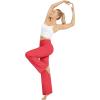 image:imageG4Free Wide Leg Pants for Women Loose Yoga Pants with Pockets PetiteRegularTall Stretch Casual Lounge PantsRed