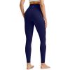 image:imageG4Free BareFeel High Waisted ClassicSeamless Lounge Leggings Soft Workout Yoga Pants for Women with Pockets 20252729Royal Blue