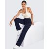 image:imageG4Free Petite Pants for Women Wide Leg Drawstring Sweatpants Casual Elastic Pants with Pockets for Travel Yoga Dress PantsDark NavySPetite
