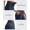 image:imageG4Free Womens Ribbed Knit Wide Leg Pants with Pockets Lightweight Stretchy Yoga Pants Casual LoungeDark Navy