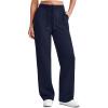 image:imageG4Free Petite Pants for Women Wide Leg Drawstring Sweatpants Casual Elastic Pants with Pockets for Travel Yoga Dress PantsDark NavySPetite