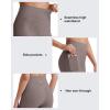 image:imageG4Free BareFeel Biker Shorts for Women with Pockets High Waisted Workout Athletic Gym Legging Shorts 46Taupe