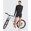 image:imageG4Free Barefeel Biker Shorts Women Tummy Control High Waisted No Front Seam Workout Gym Shorts with Pockets 4 6 8Black