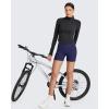 image:imageG4Free Barefeel Biker Shorts Women Tummy Control High Waisted No Front Seam Workout Gym Shorts with Pockets 4 6 8Royal Blue