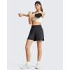 image:imageG4Free Chillwhisp Athletic Shorts for Women 4  High Waist Lightweight Casual Running Shorts Builtin Liner with PocketsBlack
