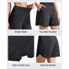 image:imageG4Free Chillwhisp Athletic Shorts for Women 4  High Waist Lightweight Casual Running Shorts Builtin Liner with PocketsBlack