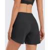 image:imageG4Free Chillwhisp Athletic Shorts for Women 4  High Waist Lightweight Casual Running Shorts Builtin Liner with PocketsBlack1