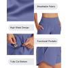 image:imageG4Free Chillwhisp Athletic Shorts for Women 4  High Waist Lightweight Casual Running Shorts Builtin Liner with PocketsDusky Purple1