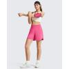 image:imageG4Free Chillwhisp Athletic Shorts for Women 4  High Waist Lightweight Casual Running Shorts Builtin Liner with PocketsRosy Pink