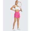 image:imageG4Free Chillwhisp Athletic Shorts for Women 4  High Waist Lightweight Casual Running Shorts Builtin Liner with PocketsRosy Pink1