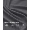 image:imageG4Free Comfy Ribbed Womens Shorts Dressy Casual High Waisted Athletic Lounge Trouser Shorts with Side PocketsDark Gray