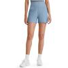 image:imageG4Free Comfy Ribbed Womens Shorts Dressy Casual High Waisted Athletic Lounge Trouser Shorts with Side PocketsDusty Blue