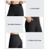 image:imageG4Free EverGoing Athletic Shorts for Women 6 Cross Waist Summer Casual Shorts with PocketsBlack