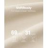 image:imageG4Free ShiftReady Athletic Shorts for Women High Waisted Trouser Shorts Trendy Casual Summer Short with PocketsIvory