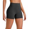 image:imageG4Free Barefeel Biker Shorts Women Tummy Control High Waisted No Front Seam Workout Gym Shorts with Pockets 4 6 8Black