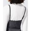 image:imageG4Free Maternity Jumpsuits Adjustable Strap Overalls Pregnancy Wide Leg Rompers with PocketsDark Gray