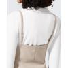 image:imageG4Free Maternity Jumpsuits Adjustable Strap Overalls Pregnancy Wide Leg Rompers with PocketsLight Khaki