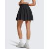 image:imageG4Free Chillwhisp High Waisted Tennis Skirts for Women  15 Flowy Golf Skort Athletic Inner Shorts with 4 PocketsBlack