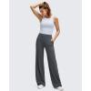 image:imageG4Free BareFeel High Stretch Wide Leg Pants for Women Soft Comfy Casual Yoga Pants with Pockets PetiteRegularTallDark Navy