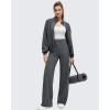 image:imageG4Free BareFeel High Stretch Wide Leg Pants for Women Soft Comfy Casual Yoga Pants with Pockets PetiteRegularTallDark Navy