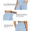 image:imageG4Free EverGoing Yoga Pants Women Wide Leg Pants with Pockets High Waist Stretch Dress Casual Sweatpants PetiteRegularTallBaby Blue