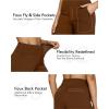 image:imageG4Free EverGoing Yoga Pants Women Wide Leg Pants with Pockets High Waist Stretch Dress Casual Sweatpants PetiteRegularTallDark Coffee