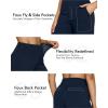 image:imageG4Free EverGoing Yoga Pants Women Wide Leg Pants with Pockets High Waist Stretch Dress Casual Sweatpants PetiteRegularTallDark Navy
