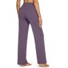 image:imageG4Free EverGoing Yoga Pants Women Wide Leg Pants with Pockets High Waist Stretch Dress Casual Sweatpants PetiteRegularTallPotent Purple
