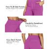 image:imageG4Free EverGoing Yoga Pants Women Wide Leg Pants with Pockets High Waist Stretch Dress Casual Sweatpants PetiteRegularTallPotent Purple