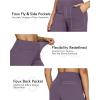 image:imageG4Free EverGoing Yoga Pants Women Wide Leg Pants with Pockets High Waist Stretch Dress Casual Sweatpants PetiteRegularTallPotent Purple