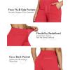image:imageG4Free EverGoing Yoga Pants Women Wide Leg Pants with Pockets High Waist Stretch Dress Casual Sweatpants PetiteRegularTallRed