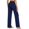 image:imageG4Free EverGoing Yoga Pants Women Wide Leg Pants with Pockets High Waist Stretch Dress Casual Sweatpants PetiteRegularTallRoyal Blue