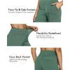 image:imageG4Free EverGoing Yoga Pants Women Wide Leg Pants with Pockets High Waist Stretch Dress Casual Sweatpants PetiteRegularTallSage Green