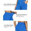 image:imageG4Free EverGoing Yoga Pants Women Wide Leg Pants with Pockets High Waist Stretch Dress Casual Sweatpants PetiteRegularTallStrong Blue
