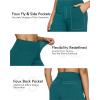 image:imageG4Free EverGoing Yoga Pants Women Wide Leg Pants with Pockets High Waist Stretch Dress Casual Sweatpants PetiteRegularTallTeal