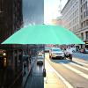 image:imageG4Free 46 Inch Windproof Umbrella for Rain Strong 8 Ribs Compact Reverse Folding Travel Umbrella Automatic Open Close Fits Car amp BackpackLake Blue